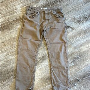 Mavi Tan Straight Jeans Classic Fit